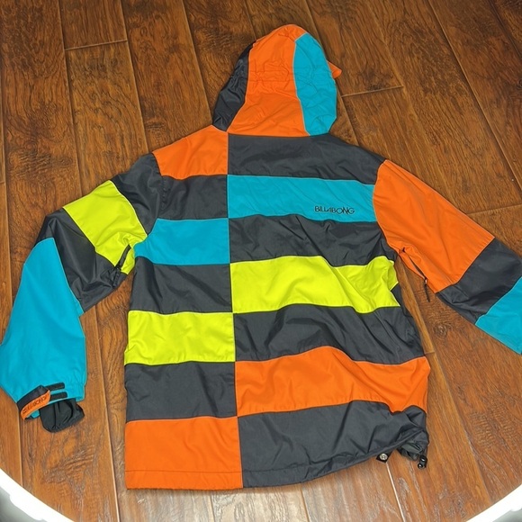 Youth Billabong MultiColoured Winter Snowboard Jacket size Large - Picture 2 of 15